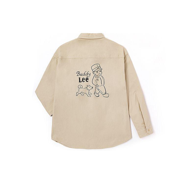 Buddy Lee Series FW23 Outdoor Work Shirt Unisex shirts Light-Khaki LUT006233201540A03034