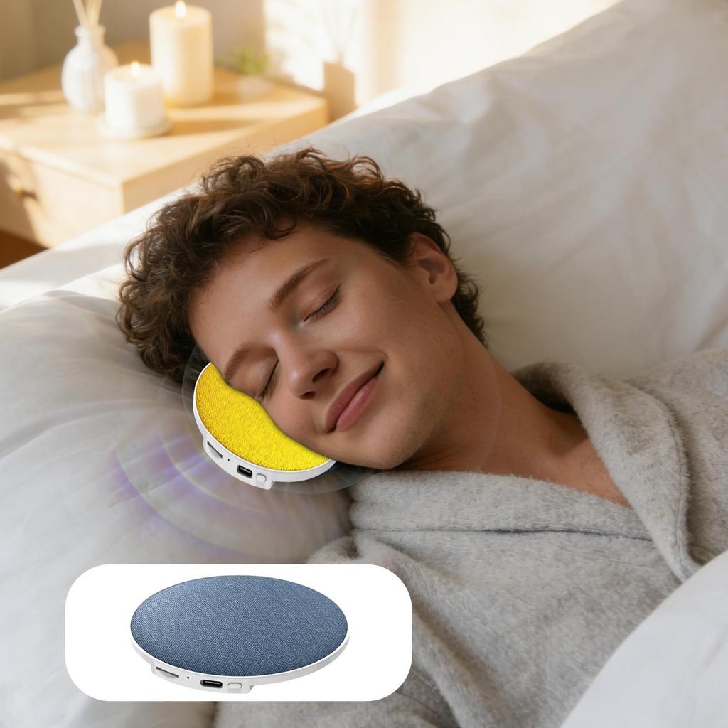 Under Pillow Sleep Speaker Bluetooth 5.4 Hi-Fi Dynamic Sound Wireless Music Player Bedroom Sleep Sound Equipment for Sleepers