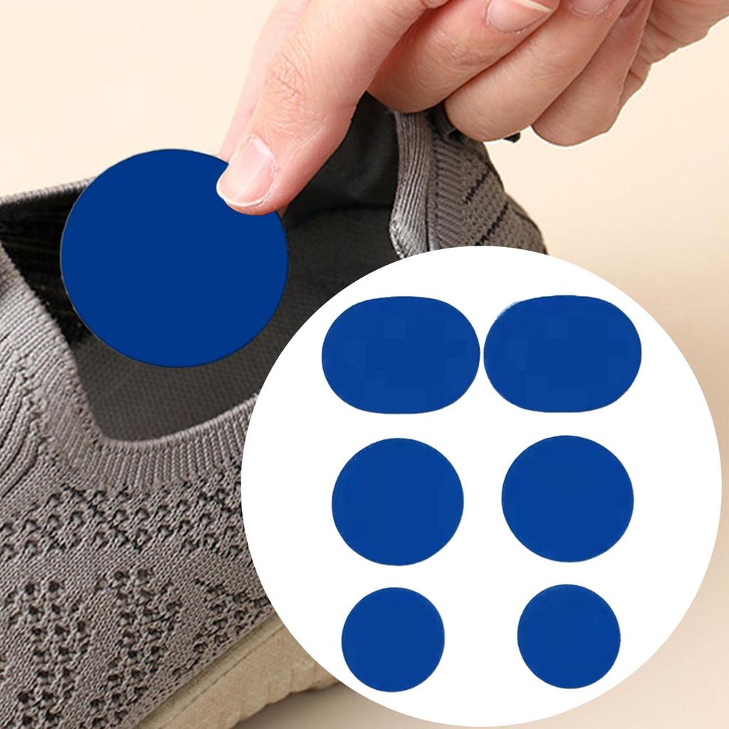 Shoe Patch Sneakers Toe Holes Protector 6 Pieces Flexible Shoe Patches for Dance Hiking Boots Running Sneakers Luggage Hat Baby