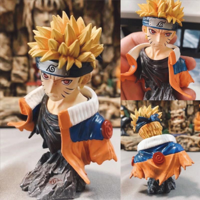 10cm NARUTO Figurine Young Uzumaki Naruto Figure PVC Statue Model Collectible Toys Presents Durable Long Lasting