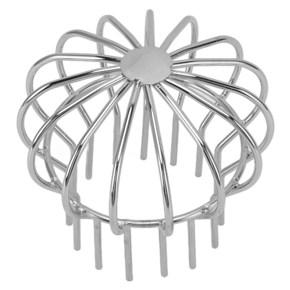304 Stainless Steel Gutter Guard Strainer Round Line Cap Floor Drain Net Pipe Protector  Garden