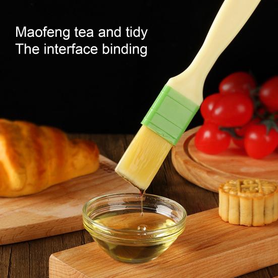 Anti-slid Pastry Hanging Brush Ergonomic Hole Design Plastic Density Brushing Spice Brush