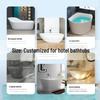 Thickened Disposable Plastic Bathtub Cover for Hotels - Large Size Soaking Bag for Household Bathing
