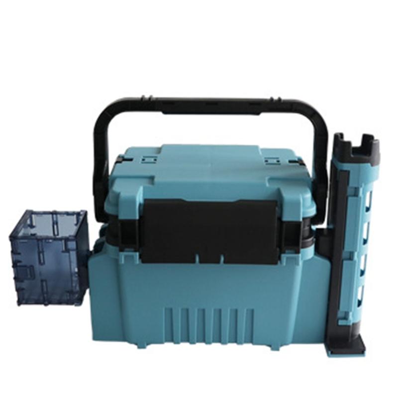Thickened Watertight Tackle Tool Case, Multilayer Large Capacity Fishing Baits Storage Box Travel Container for Fishing