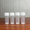 Translucent PP Plastic Bottle for 5g Powder Granules, Solid Sealed, Empty Bucket Style