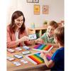 Flash Cards for Kids Ages 4-8, Math Flash Cards & Chart, Math Learning Tools Game for Addition Subtraction Division Multiplication, Fit for Kindergart