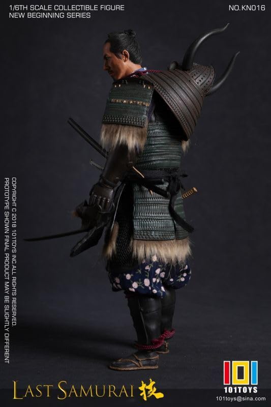 101TOYS Scale Action Figure KN016 New Beginning Series of the Last Samurai Ujio Sengoku Warlord Samurai 1/6