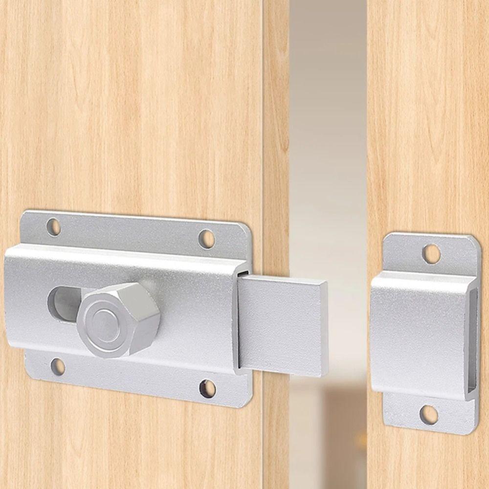 Versatile Use Door Lock Anti-theft Door Lock Buckle Creative Security Bolt Lock  Hardware