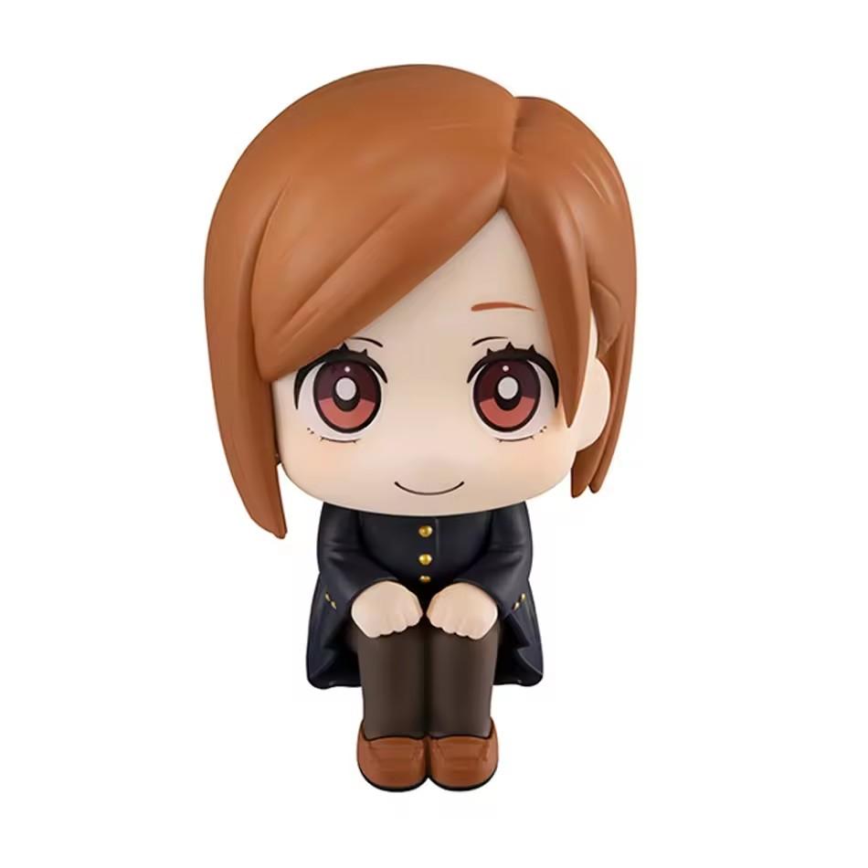 7-9Cm Jujutsu Kaisen Figure Anime Itadori Yuji Gojo Satori Fushiguro Megumi Kugisaki Kawaii Toy Car Decoration Pvc Model Gift