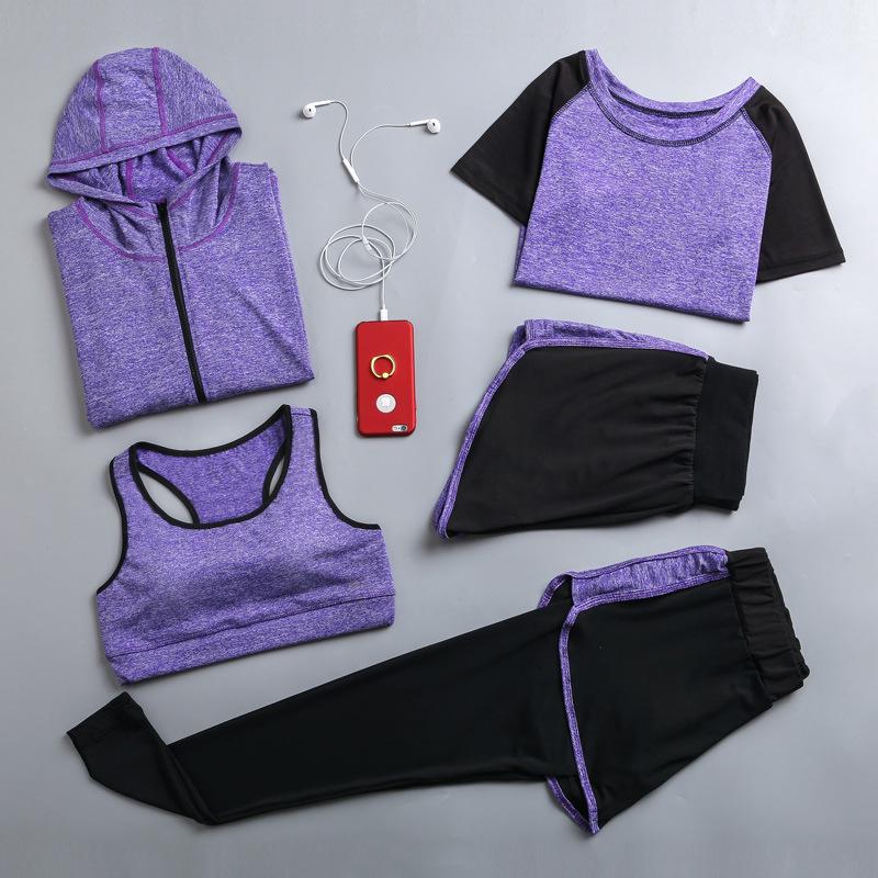 Women's Spring/Summer Yoga & Sports Set: Outdoor Exercise & Gym Fitness Wear