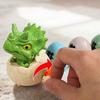 Cartoon Design Simulation Tyrannosaurus Rex Toys Triceratops Egg Shell Toys  Gift For Kids