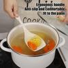 Silicone Cooking Spoon with Deep Bowl And Measurement Mark for Mixing Serving Scooping Scraping Heat Resistant Kitchen Spatula for Non-Stick Cookware