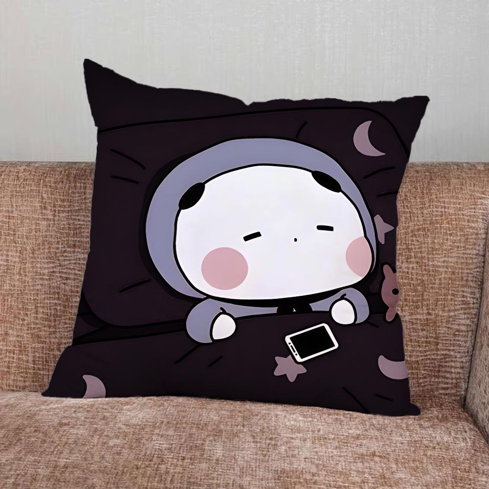 Cartoon Cute Bubu Dudu Pillow Case For Home Bedroom Car Office Decoration Living Room Sofa Cushion Cover Suitable