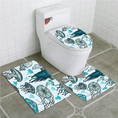 Anchor Nautical Sea Inspired Abstract Bubble Like Shapes Retro 3 Piece Bathroom Rugs Set Bath Rug Contour Mat And Toilet Lid Cover At A Low S On Joom E Commerce Platform - Aqua And Grey Bath Rug Anchor Nautical Sea Inspired Abstract Bubble Like Shapes Retro 3 Piece Bathroom Rugs Set Bath Rug Contour Mat And Toilet Lid Cover At A Low S On Joom E Commerce Platform - Aqua And Grey Bath Rug