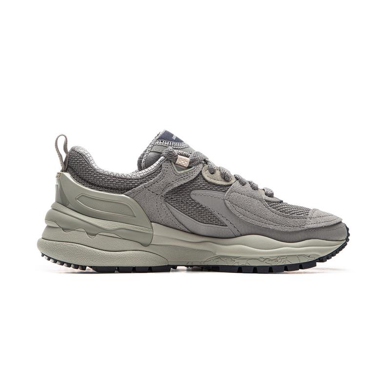 New LiNing CF Tracing Origin V4 Low Top Casual Shoes Women's Gray AGLU290-4