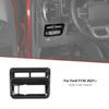 Carbon Fiber Headlight Switch Button Panel Trim Cover Bezels For Ford F150 +