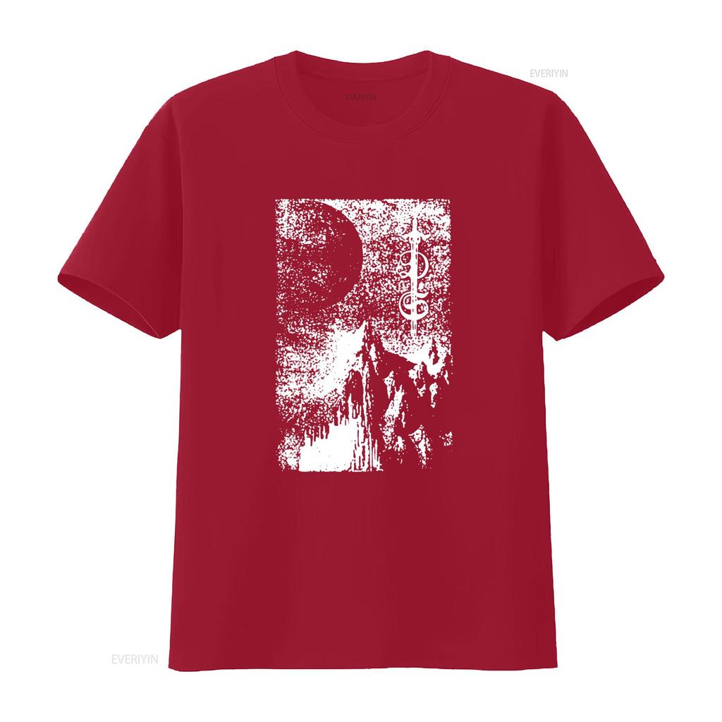 Depressive Silence Black Metal Dungeon Synth T Shirt for  vintage Washed Casual Stylish graphic designer clothes homme fashion