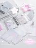 Cute Angel Theme A7 6-Ring Binder, 2026 Refillable Planner with PU Leather Cover and Wing Strap Design Cute Gift for Girls