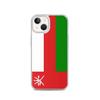 Coque Téléphone – Drapeau d'Oman – Compatible iPhone 13 – Étui Souple – Résistant Et Antichoc - Silicone - Pixelforma