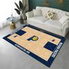 Classic Basketball Court Team Carpet Rug for Playroom Bedroom Living Room Sofa Home Decor,kid Game Area Rug Non-slip Floor Mat