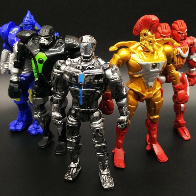 Real Steel Atom Midas Zeus PVC Akční figurka Sběratelský dárek Pro děti A Fanoušky