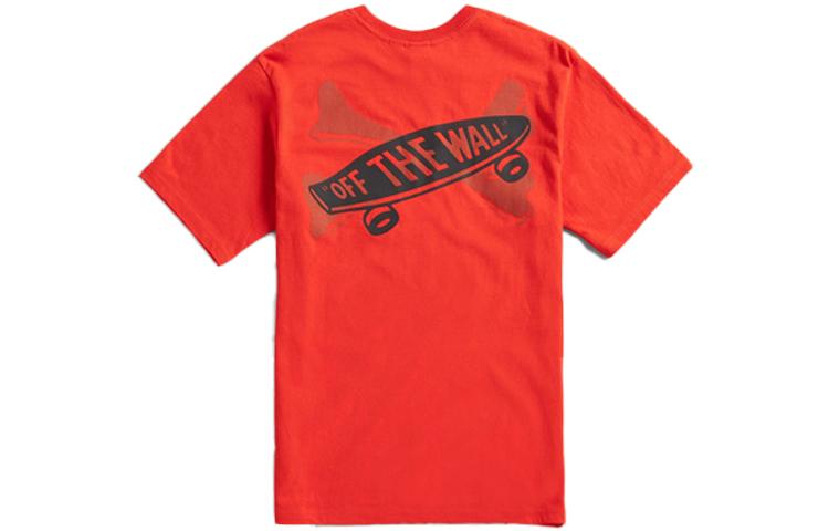 Vans X Wtaps Co branded Series T Shirt Unisex Orange VN0A4TRDZXT1 L