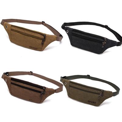 Unisex Cross-Border Waist Bag: Stylish and Simple Sports Chest Bag for Men and Women On the Go.