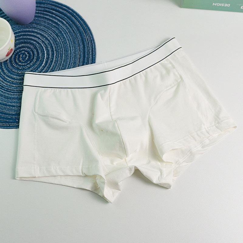Men's Pure Cotton Boxer Briefs - Soft, Breathable National Trend Underwear