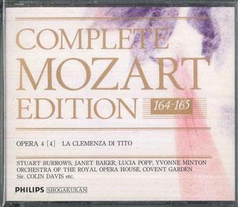 

CD MOZART ORCHESTRA OF THE ROYAL OPER Complete Mozart Edition 164165 SMZ164165 PHILIPS Japan Classical Used