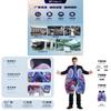 Game Character Lung Cosplay Costume With Digital Print For Halloween And Stage Performances