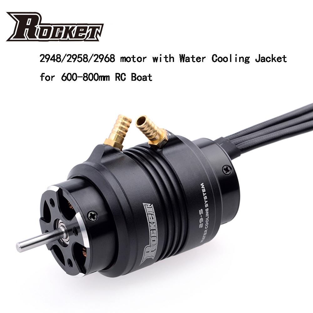 Rocket RC 2968 2958 2948 3400KV 3450KV 3800KV Brushless Boat Motor for Traxxas Feilun FT011 FT012 600-800mm RC Boat Car