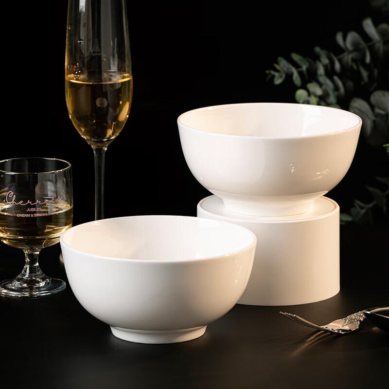 Haoya Jingdezhen Bone China 6-inch Noodle/Rice Bowl