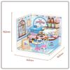 New Rolife Sanrio Super World Hello Kitty Scene Blind Box Baby House Assembly Toy Creative Ornament Gift Female Surprise Gift