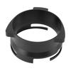 Dosing Funnel Aluminium Alloy Splash Proof Rotatable Coffee Dosing Ring for 54mm Portafilter Black