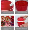 (A)Tupperware Chef Turbo-chef Red Compatible With D158 Onion Chopper Speedy Boy Onion Cutter