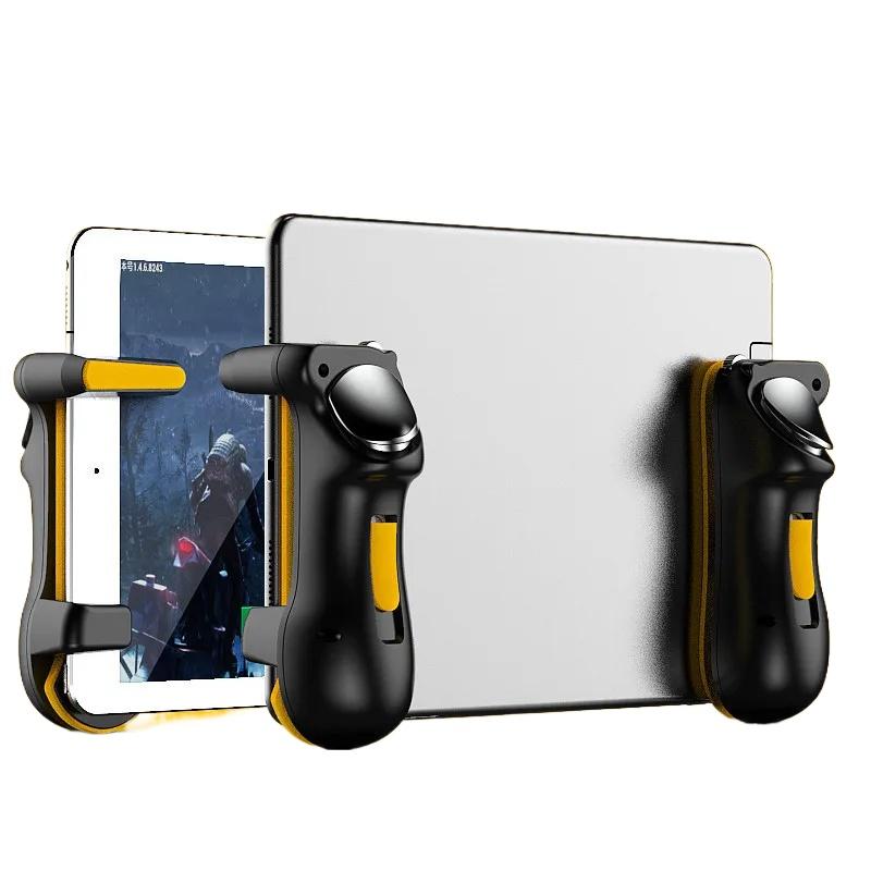 4 Fingers Tablet Game Trigger Handle L1R1 Fire Aim Shooting Gamepad Joystick Controller for FPS Gaming Accessories for IPad