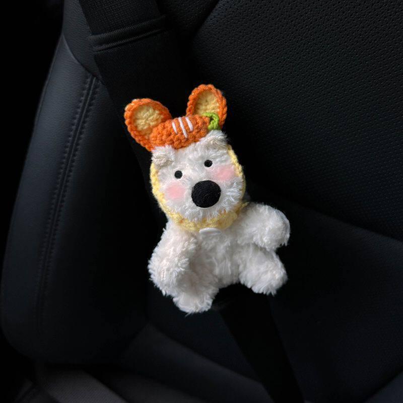 

Adorable West Highland Toy Dog Frog Headgear & Safety Shoulder Protector Ornament