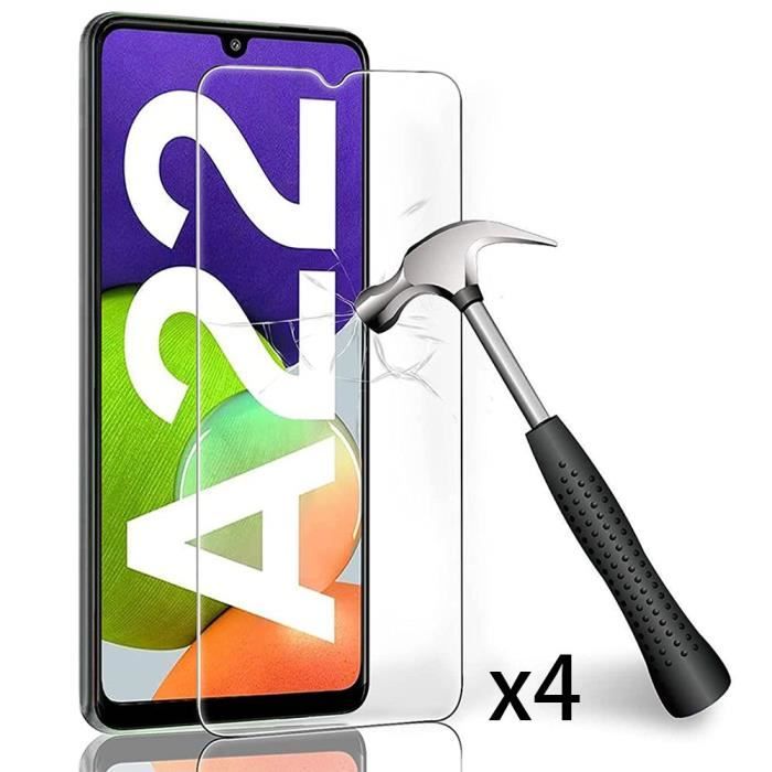Verre trempé pour Samsung A22 4G - PROSHOP - Protection écran Haut Definition Anti-Poussière Souple Anti-Trace