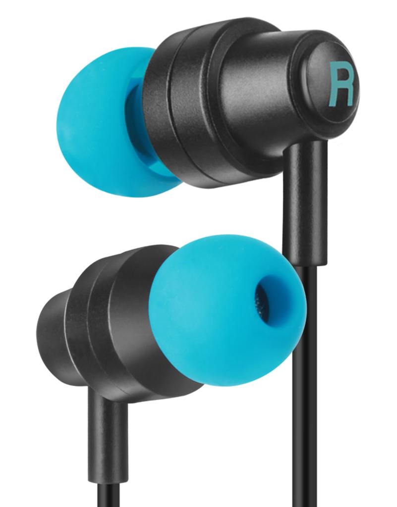 SOUNDREALM Gaming Earphones with Microphone Mute Earphones Wired Earphones Heavy Bass Jack with Microphone Volume Control Sound Leak Prevention