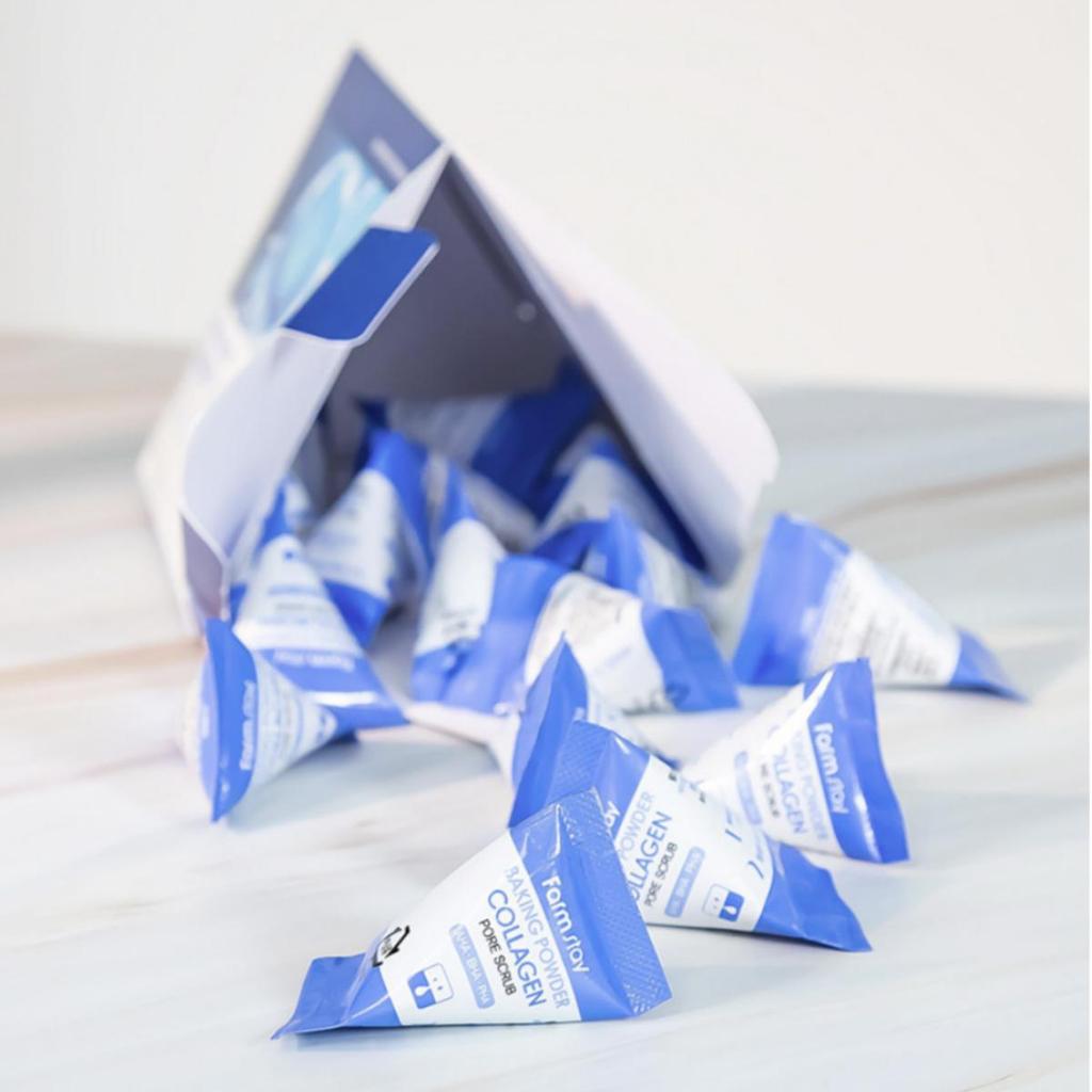 Farmstay Baking Powder Collagen Pore Scrub  (7g X 25ea)