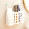 Plastic Storage Holder Organizer for Hair Styling Tools Curling Iron Comb Stand Bathroom Countertop Storage Box with Ventilation Holes
