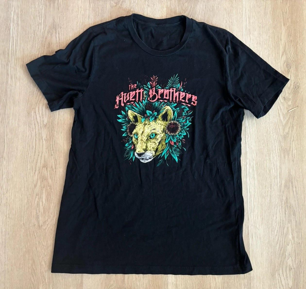 The Avett Brothers Band Concert Heavy Cotton Black T Shirt S-5XL CM707 S