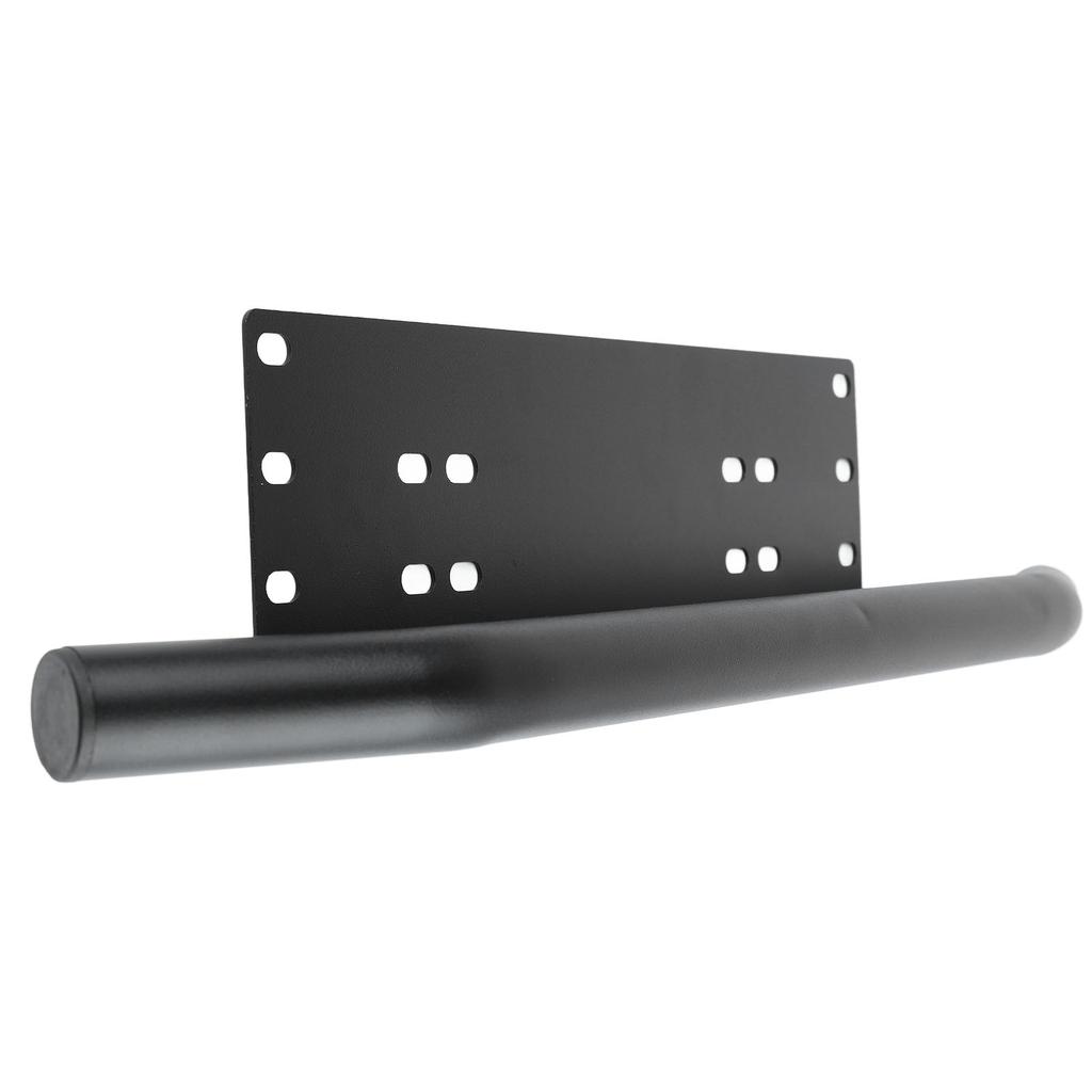 License Plate Lamp Bar Aluminium Alloy Black 60x12x9cm Driving Working Light Base Support for Off Road Vehicle