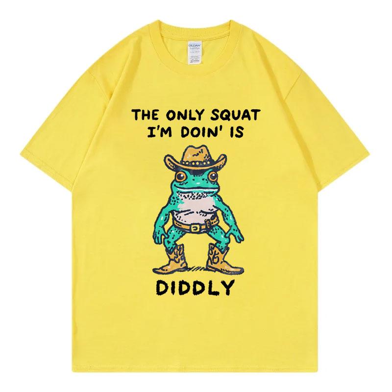 Funny Cowboy Frog Meme Tshirt Men Women Clothing High Quality Fashion Short Sleeve Tshirts Summer Casual Loose Cotton T Shirts