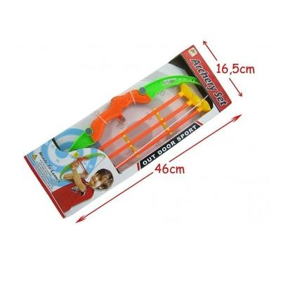 Bow with 3 Suction Cup Arrows Toy Game Boys Girls Gift