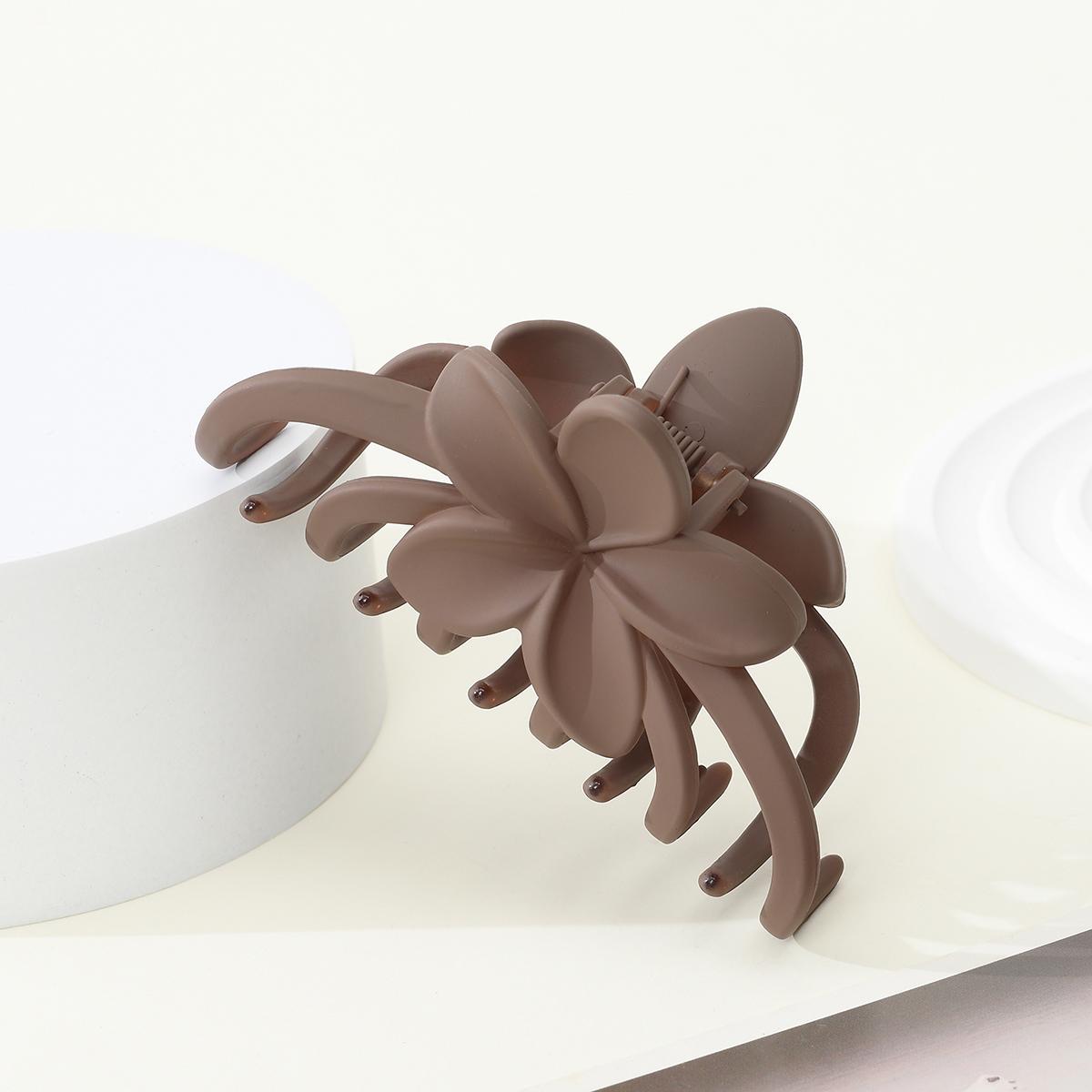 

Большие заколки-крабы для волос с цветком для тонких, густых, вьющихся волос, сильная фиксация, зажим-краб, аксессуары для волос для женщин