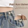 3 SZT. Klamra Ściągająca Pas Stopowe Broszki Przypinki Klips Sztuczna Perła Regulowane Guziki Przypinki Spódnice Dżinsy Guziki Dodatki Odzieżowe
