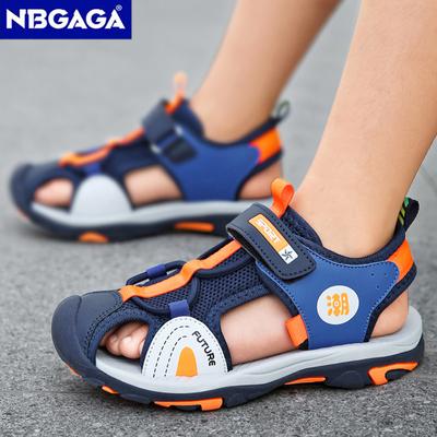Sandali per bambini alla moda Sandali da spiaggia antiscivolo per ragazzi traspiranti Sandali estivi per bambini con punta chiusa per ragazza