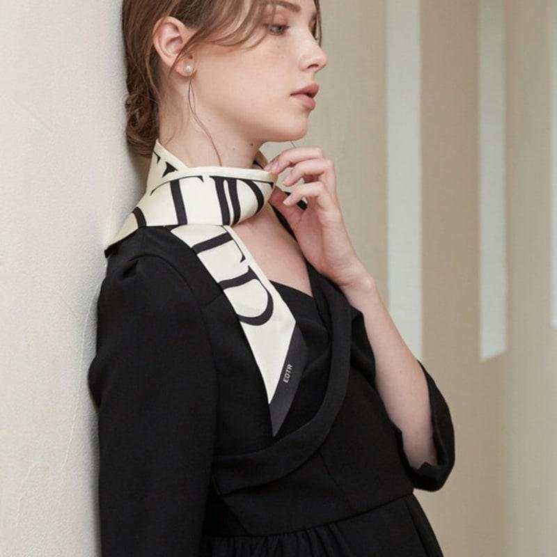 EDTR Cream EDTR Silk Scarf ED23A4FAZ0291