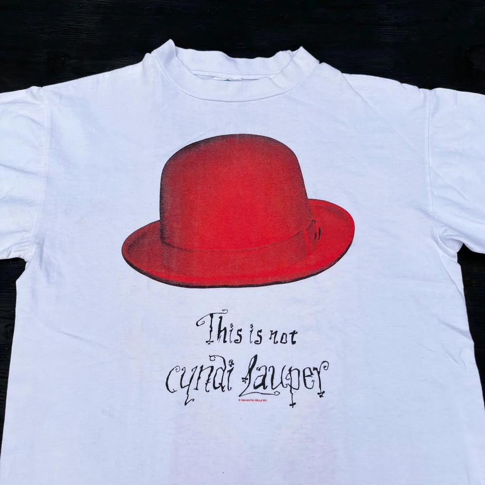 VTG CYNDI LAUPER  94 T-shirt Short Sleeve S-5XL FL0652 Unisex T-Shirt S